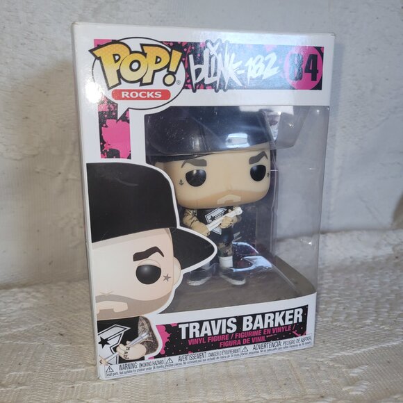 Funko Pop Rocks Blink-182 Travis Barker #84 - Picture 4 of 12